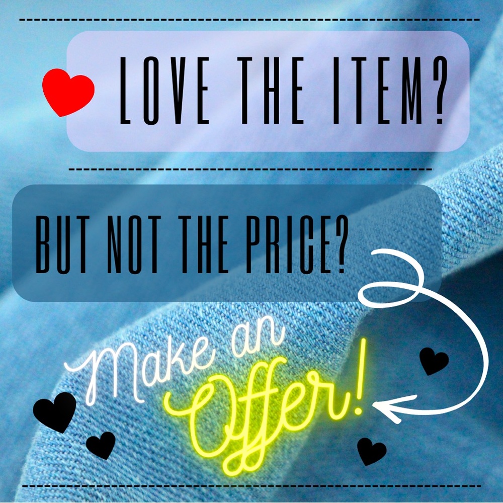 Don’t like the price? I’m willing to sell!